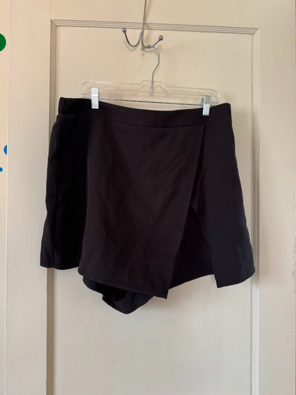 SHEIN Curve Black Athletic Skort Women’s 4XL Casual Pull On